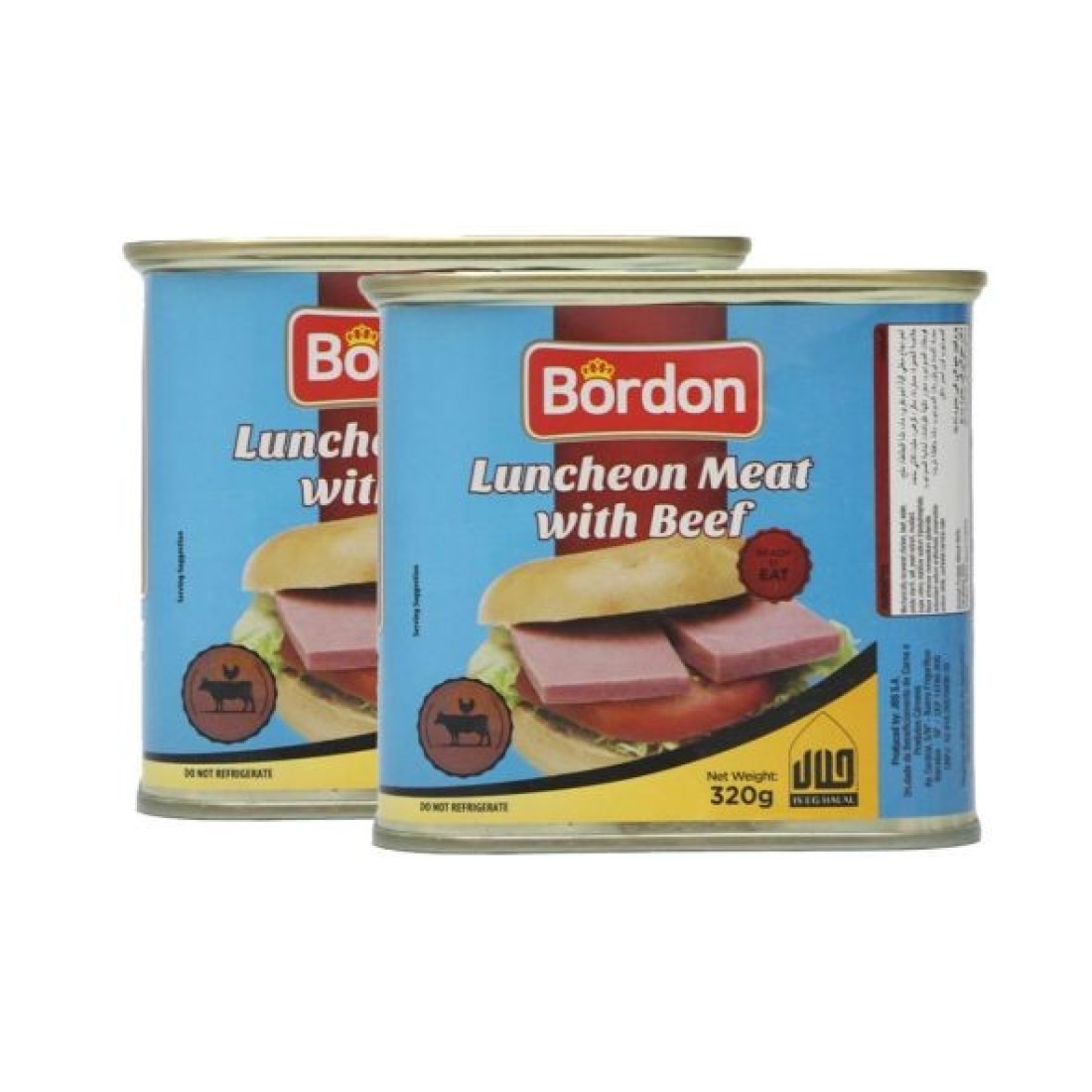 بيردون المعلب اللحم البقري 2x340gm