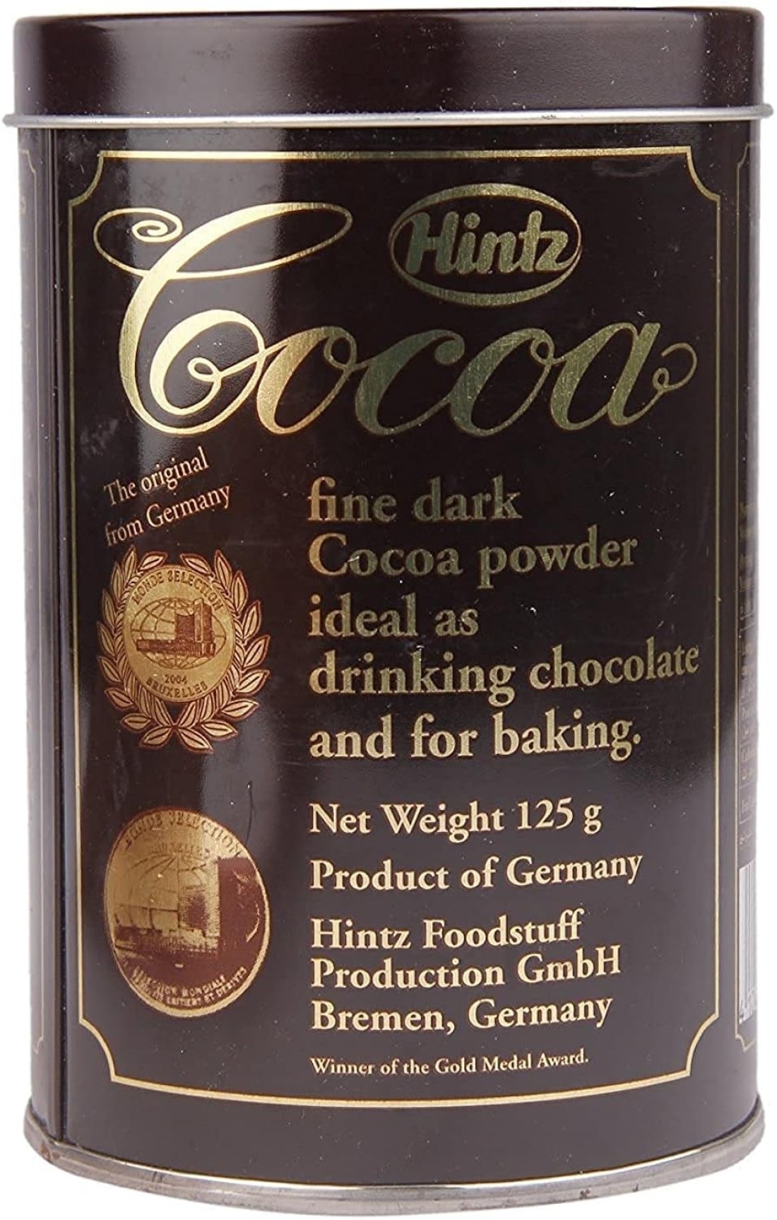 HINTZ COCOA POWDER TIN 125GM