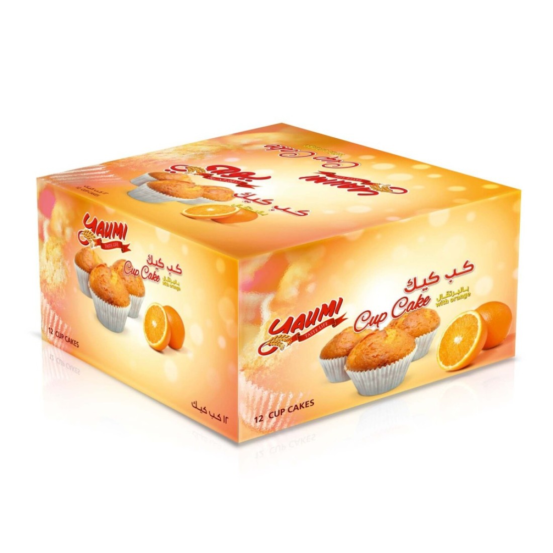Cup Cake Family Box Orange (12pcs) 360G