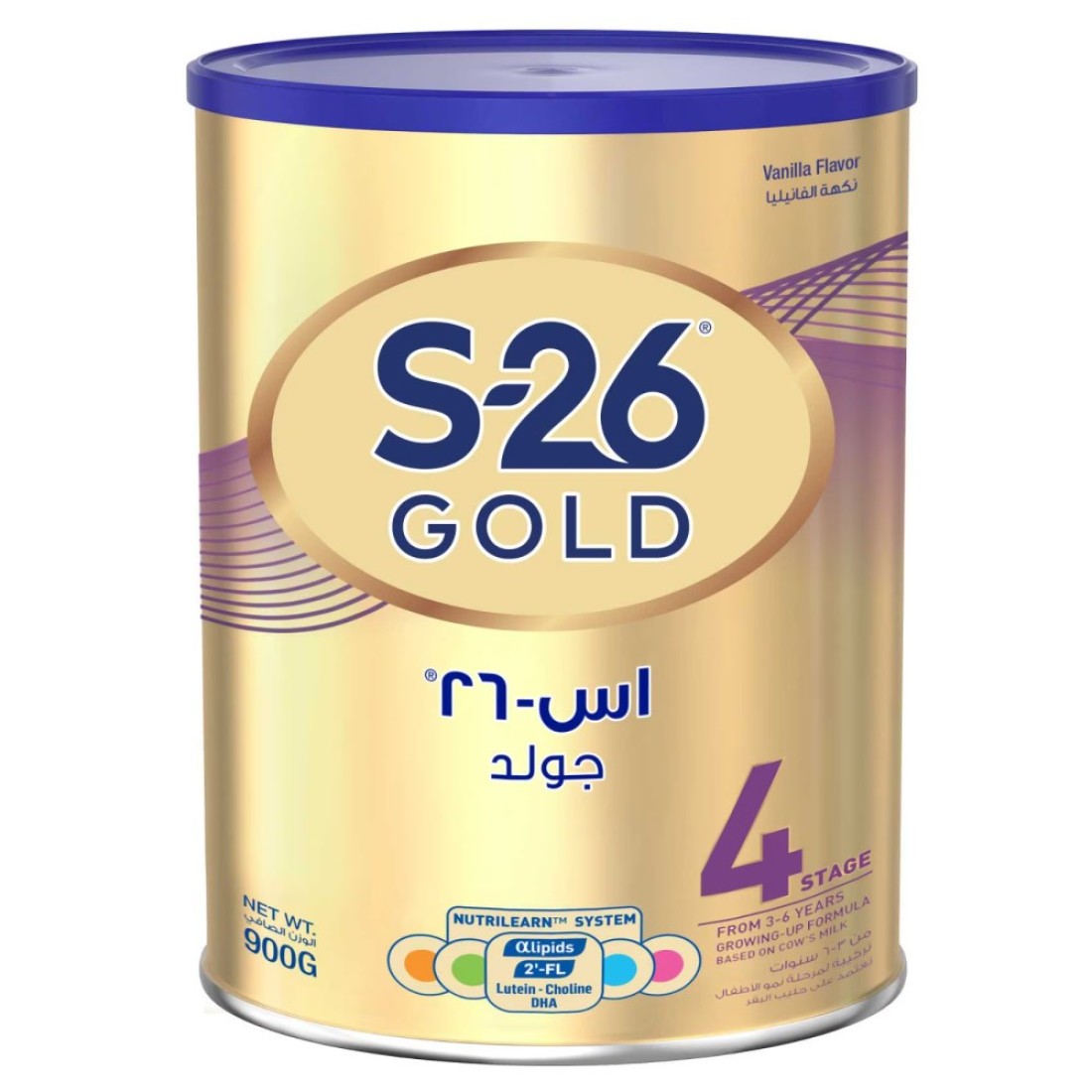 S-26 Prokids Gold Growing Up Milk Formula Powder, Vanilla, Stage 4, 3 to 6 Years, 900g