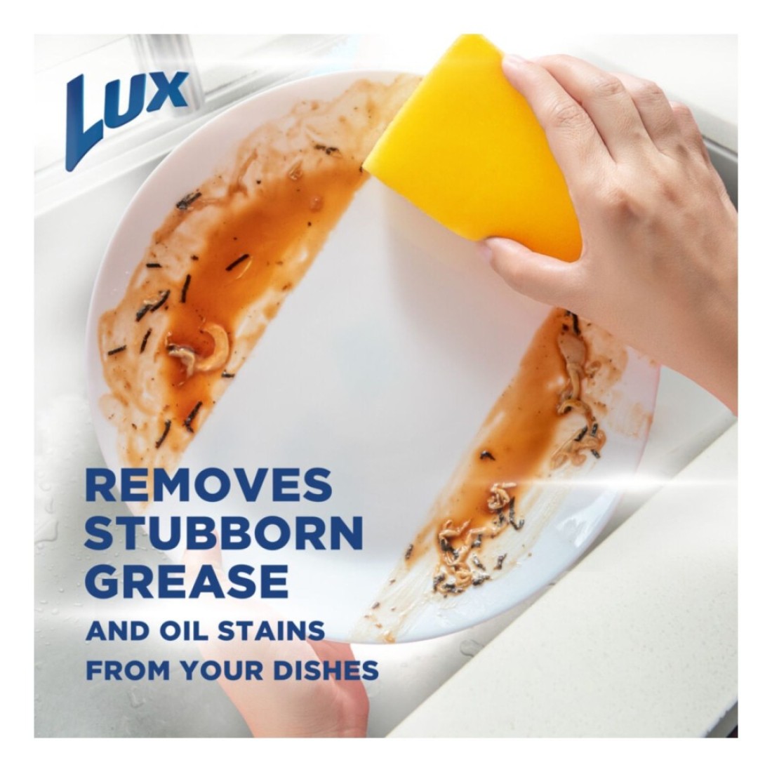 Lux Dishwash Liquid For Sparkling Clean Dishes Lemon 400ml