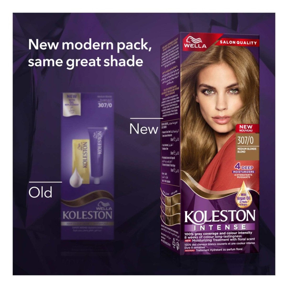 Wella Koleston Intense Hair Color 307/0 Medium Blonde