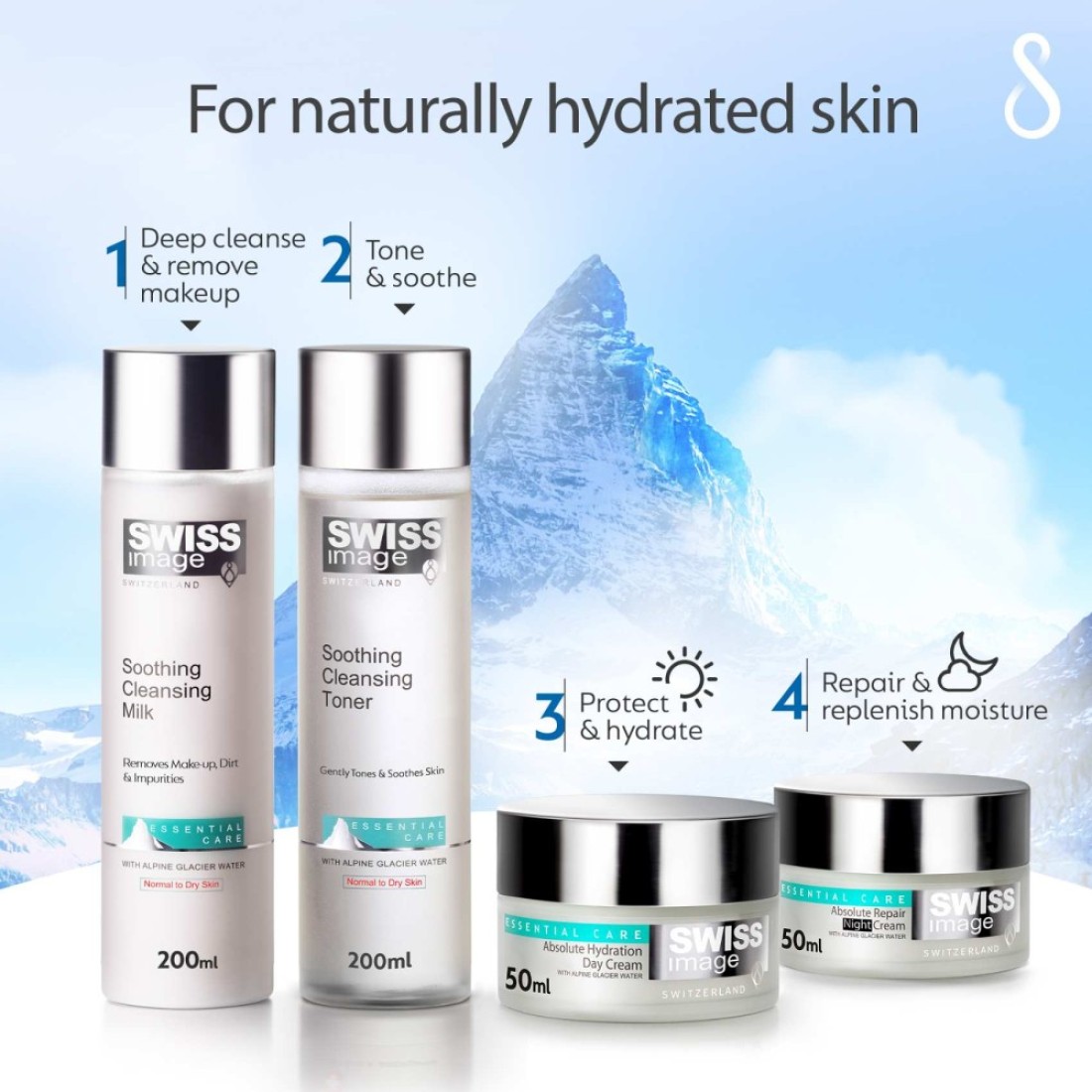 Swiss Image Essential Care Soothing Cleansing Milk 200ml
