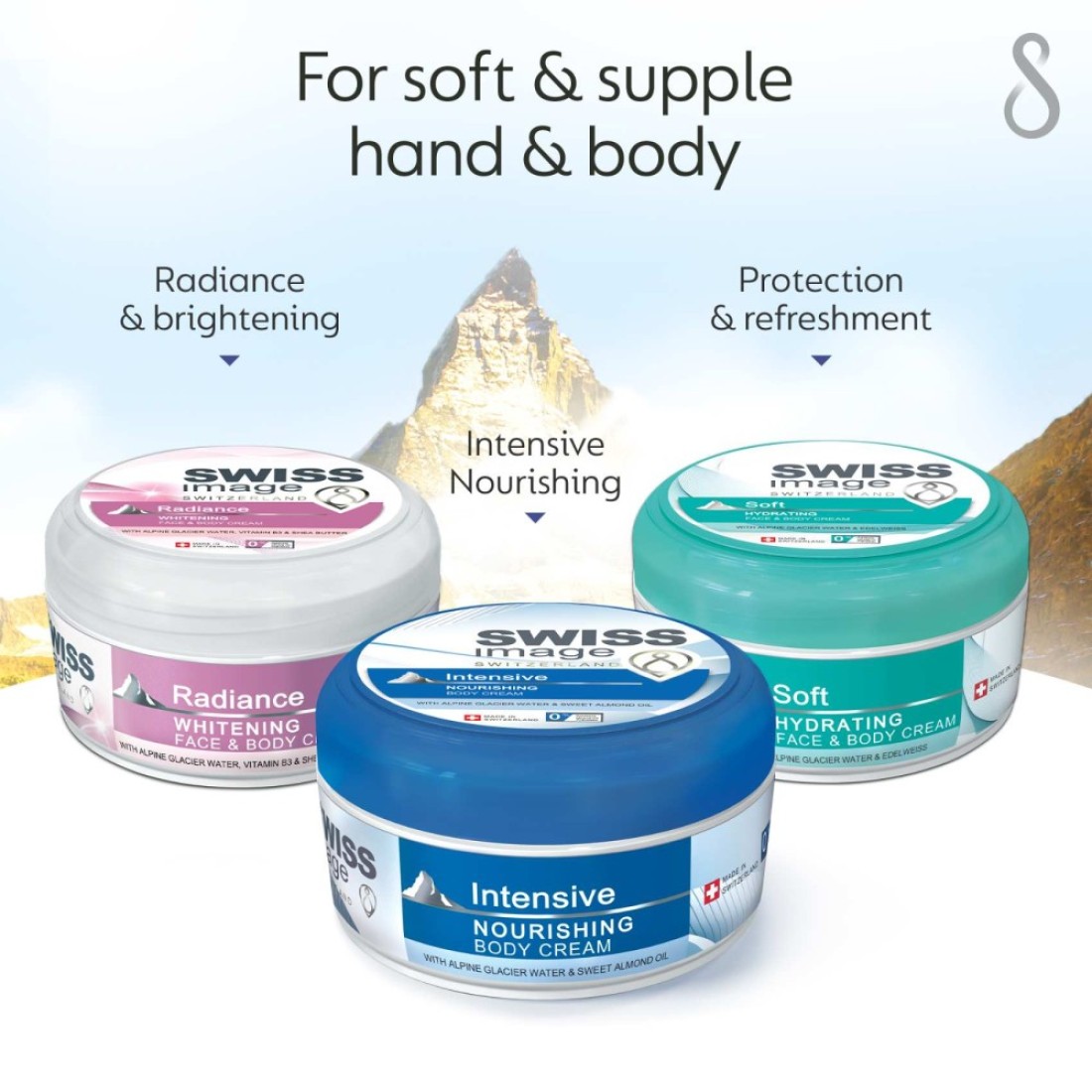 Swiss Image Radiance Whitening Face &amp; Body Cream 200ml