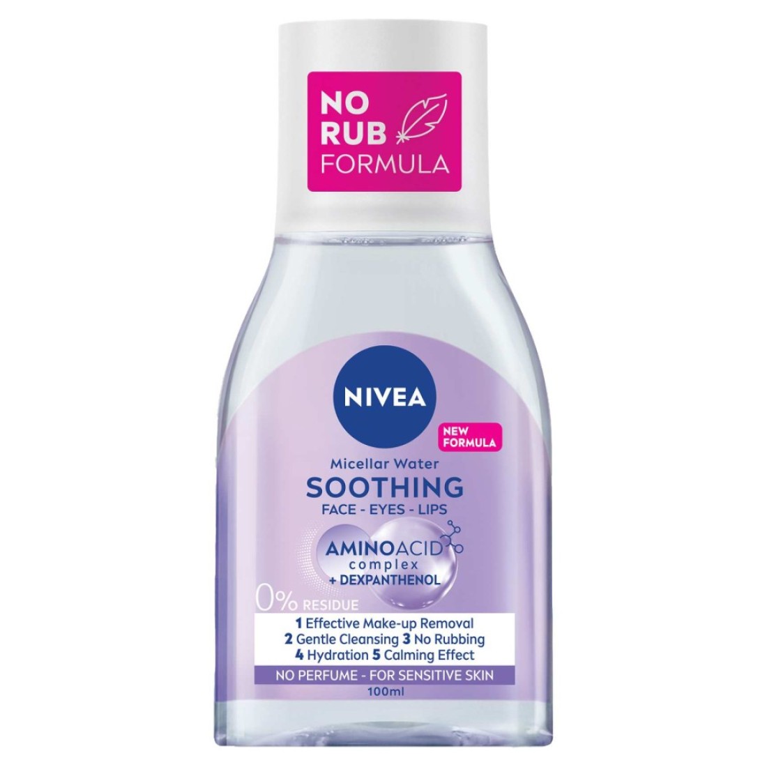 NIVEA Micellar Water Smoothing Makeup Remover Sensitive Skin 100ml