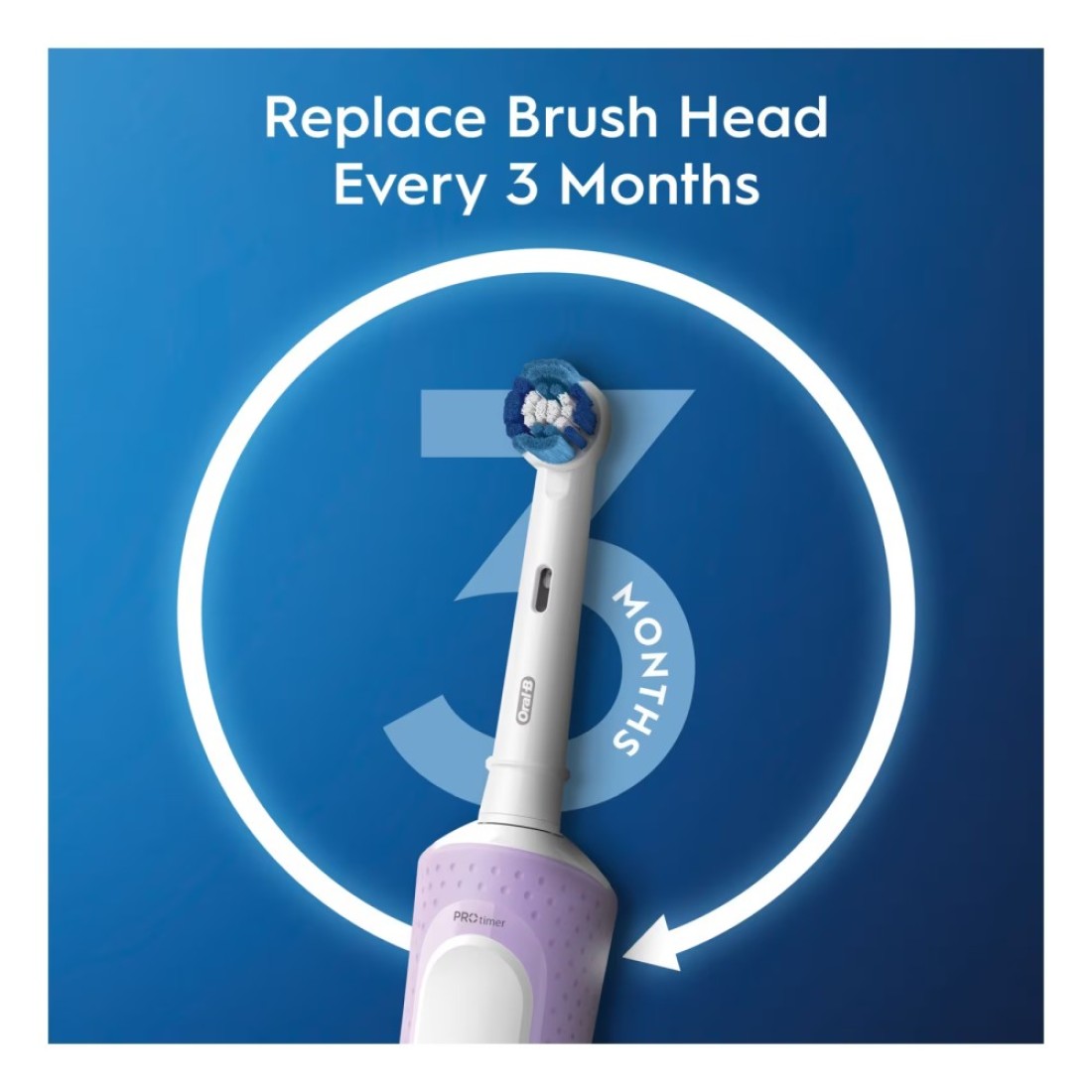 Oral-B Vitality 300 Protect X Clean Rechargeable Toothbrush D103.413.3 Pink