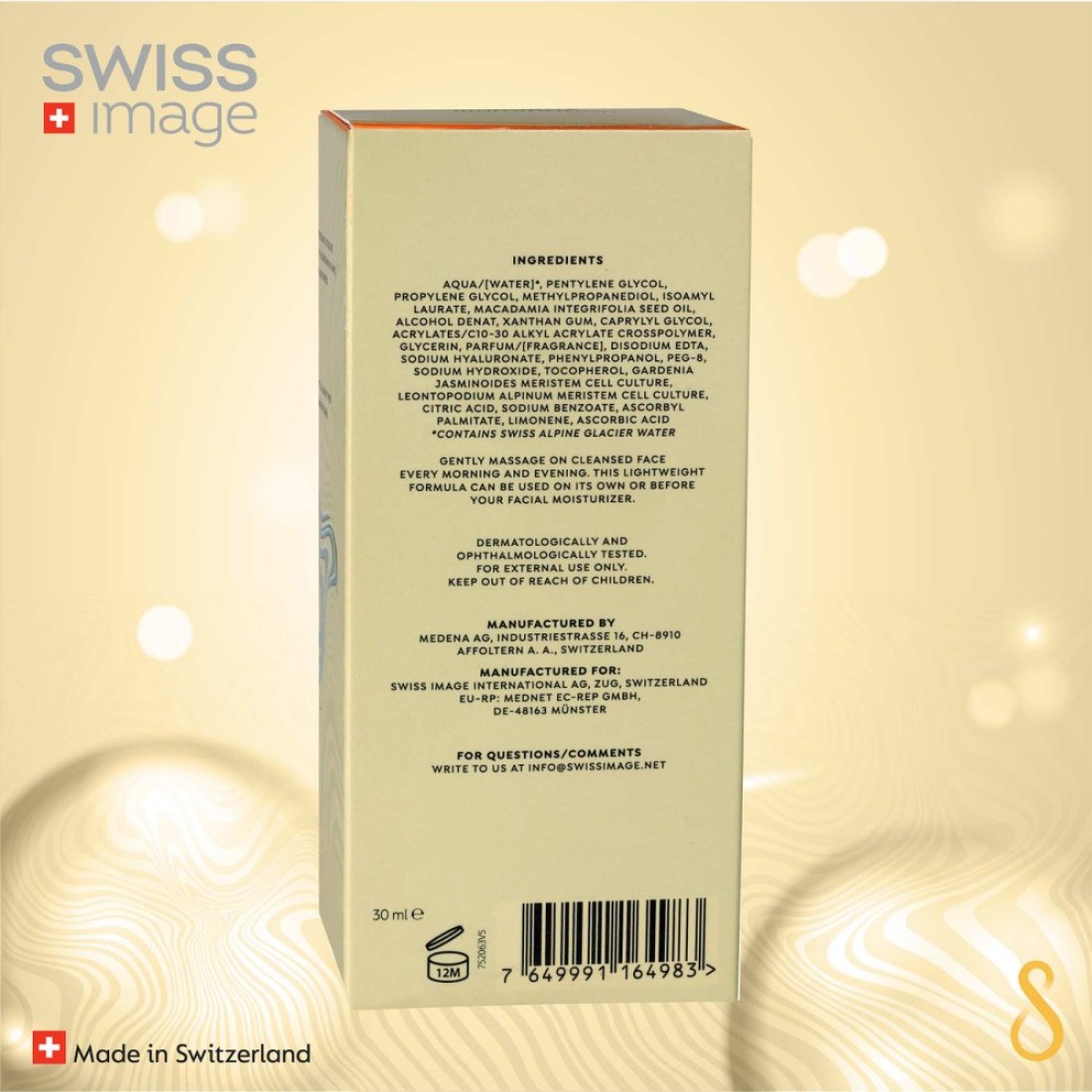 Swiss Image Infinite Illumination Face Serum With HTN Biotech 30ml