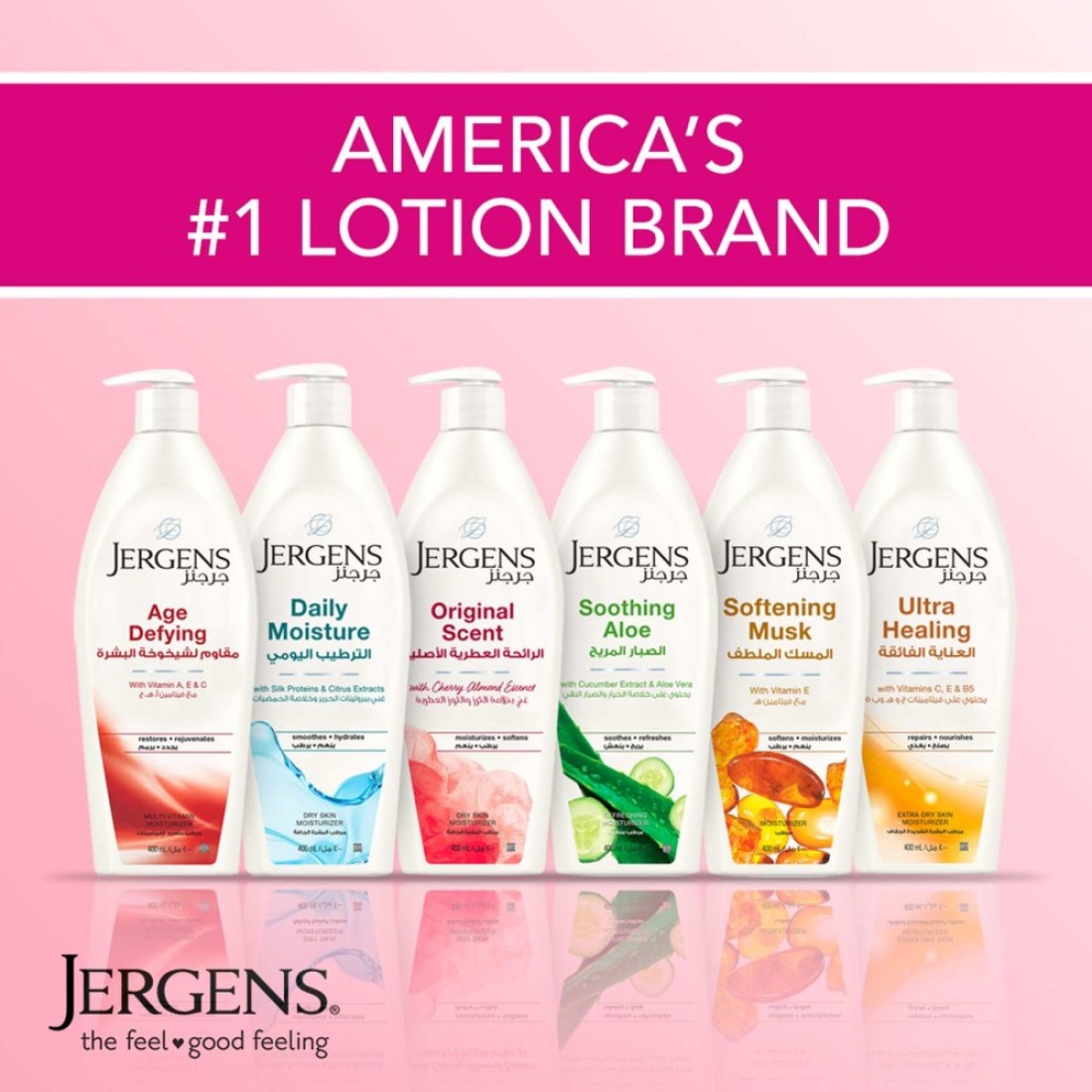 Jergens Original Scent Moisturizer 400ml
