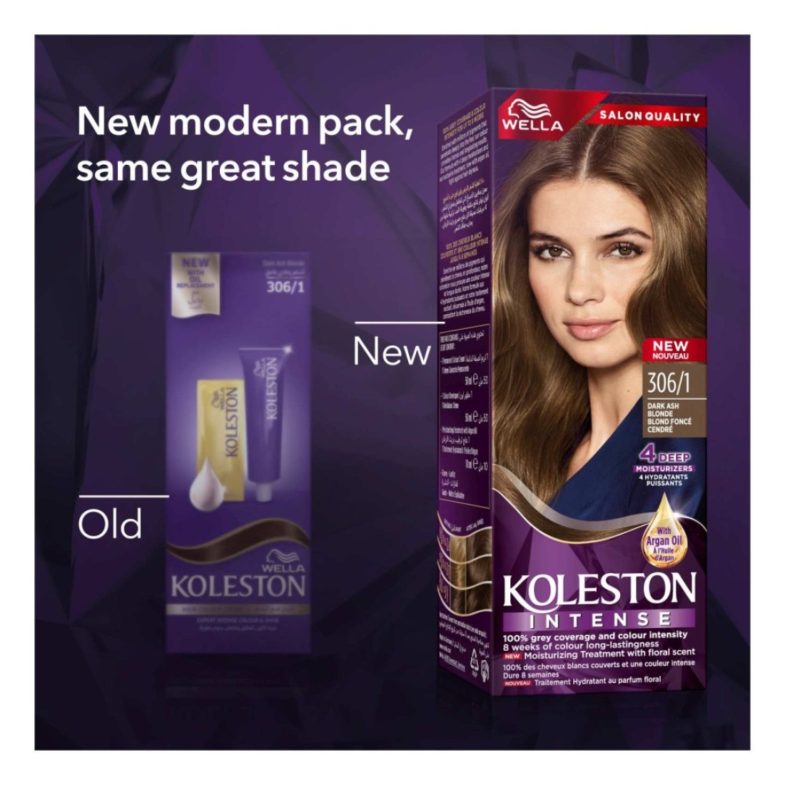 Wella Koleston Intense Hair Color 306/1 Dark Ash Blonde
