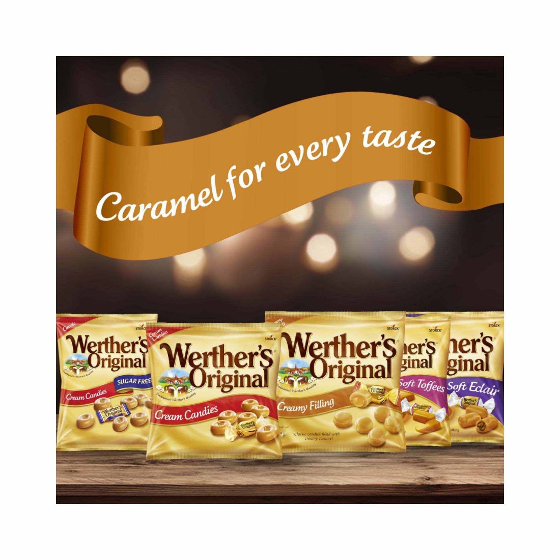 Storck Werther&#39;s Original Cream Candies, 400g