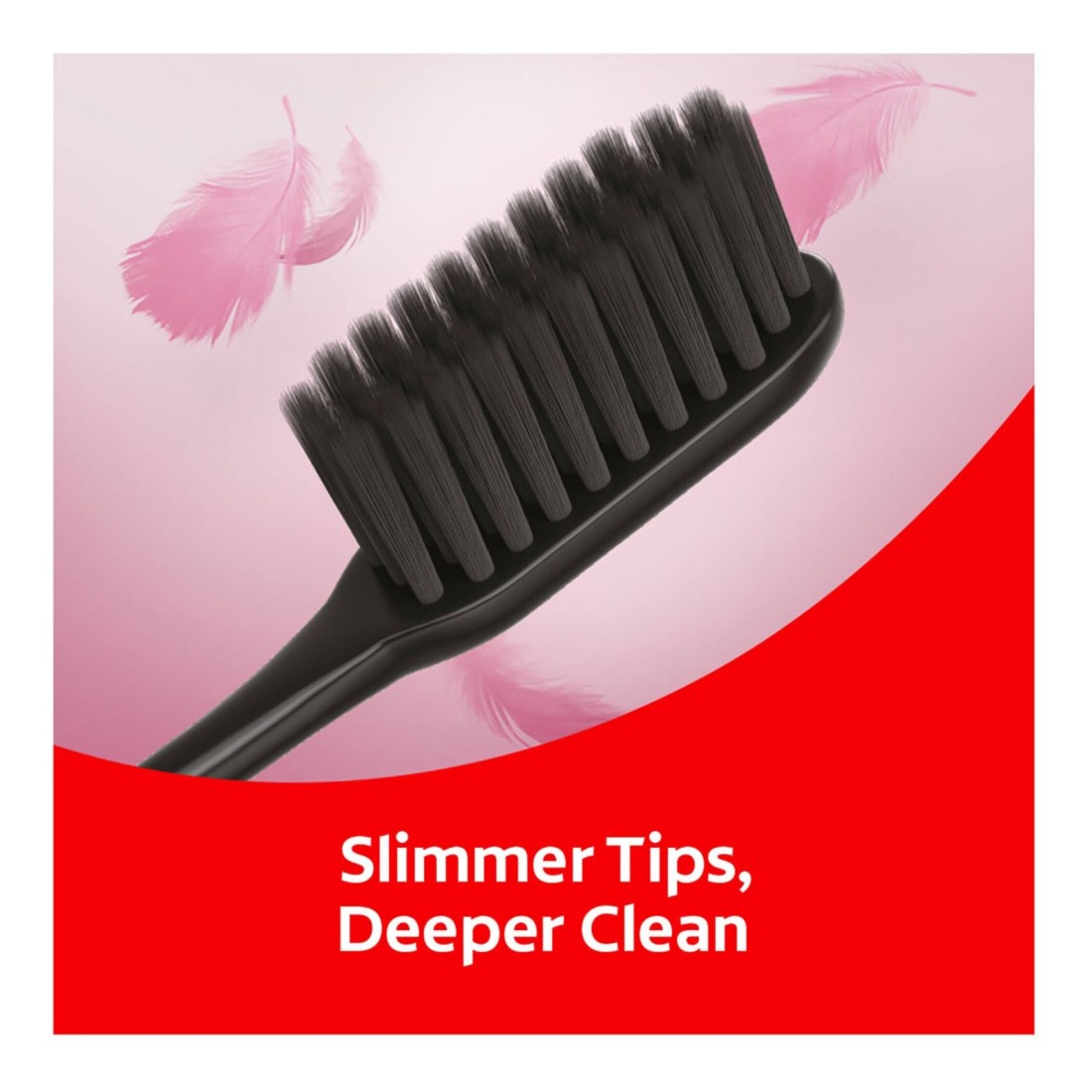 Colgate Slim Soft Black Charcoal Toothbrush 1 Pcs