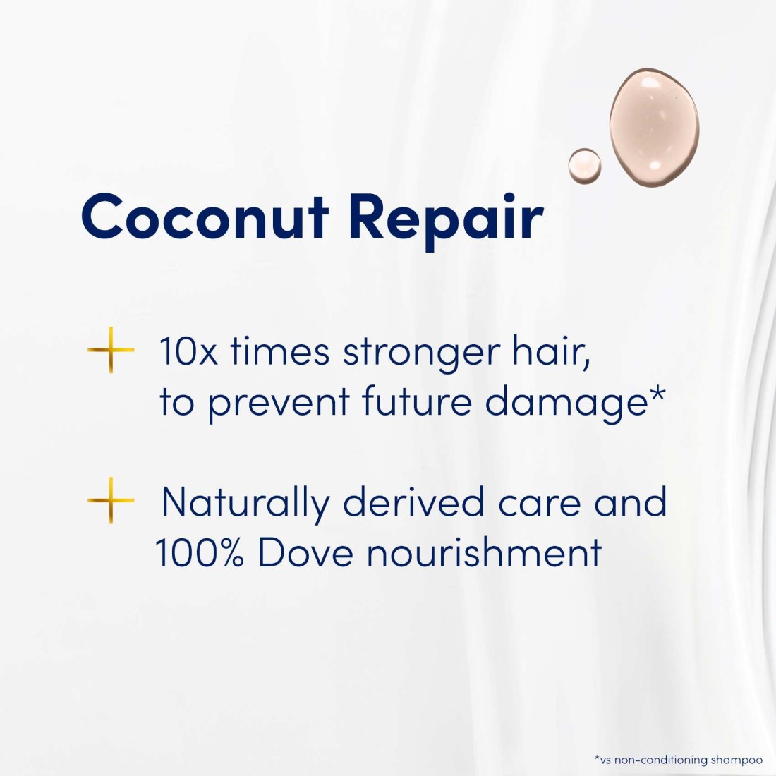 Dove Hair Conditioner Repairs Signs Of Damaged Hair Coconut Repair 350ml