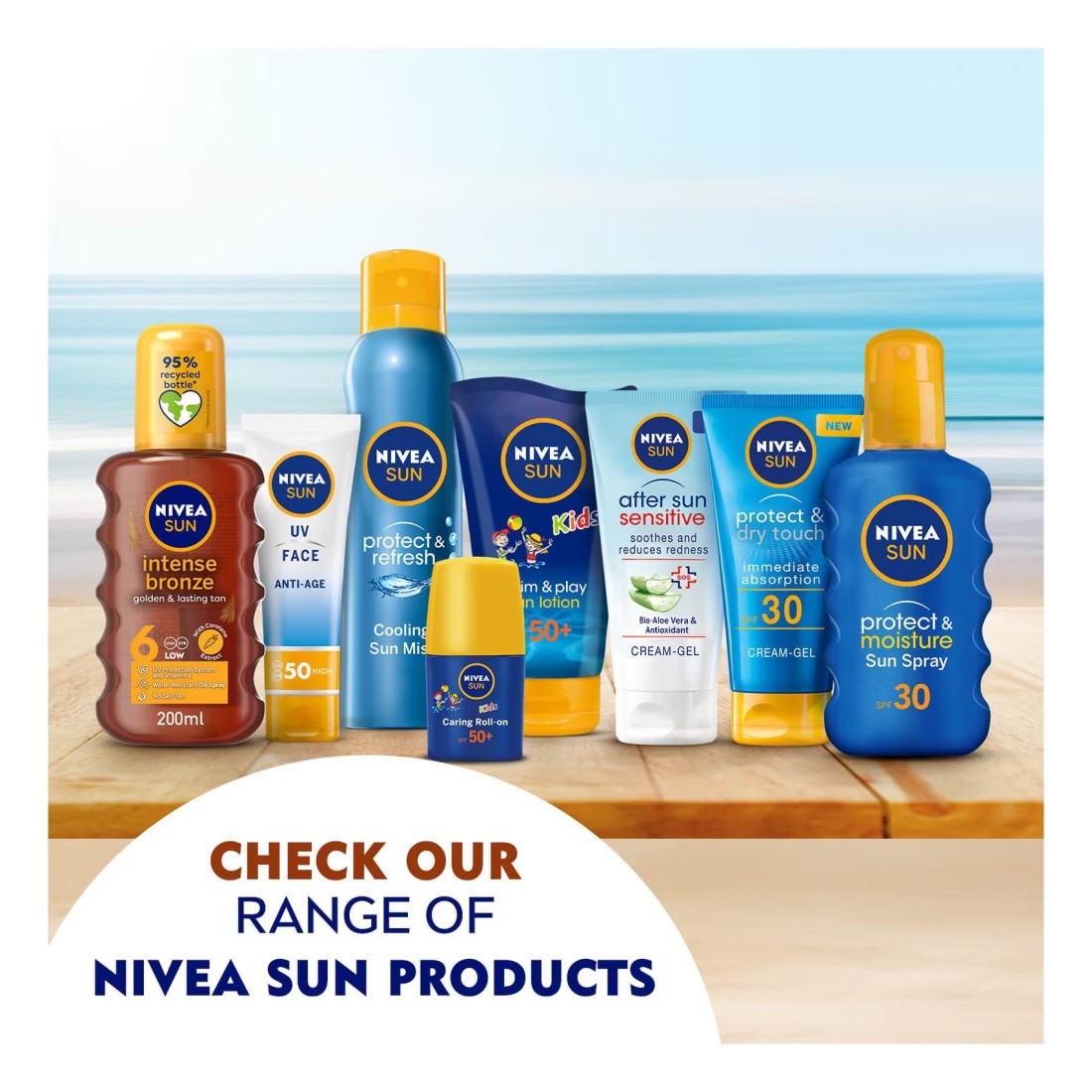 NIVEA SUN Tanning Oil Spray Intense Bronze SPF 6 200ml