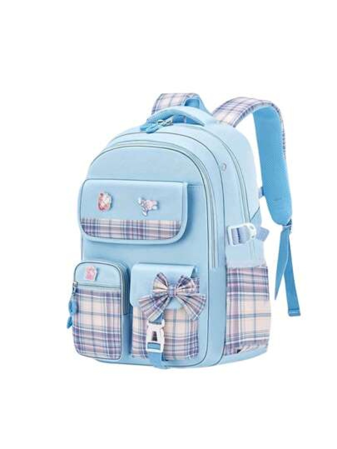 1pc Girl School Backpack Cute Children Backpack Girl Elementary Student Backpack With Compartments Back To School Gift