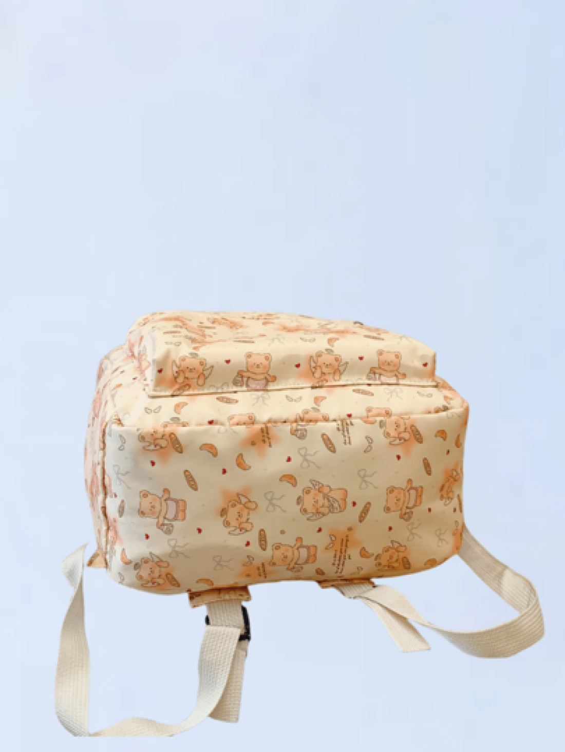 Classic Bear Pattern Backpack All Match Fashion Casual Versatile High Capacity Portable Travel Bag Suitable For Any Occasion