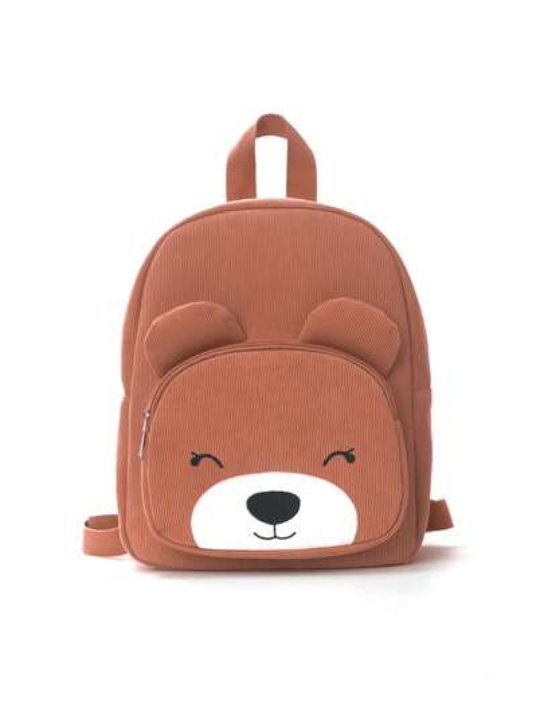 1 Piece Of Children S Cute Cartoon Bear Embroidered Backpack Large Capacity Multifunctional Corduroy Material Children S Backpack School Children S Backpack Suitable For Girls And Boys Kindergarten Pr