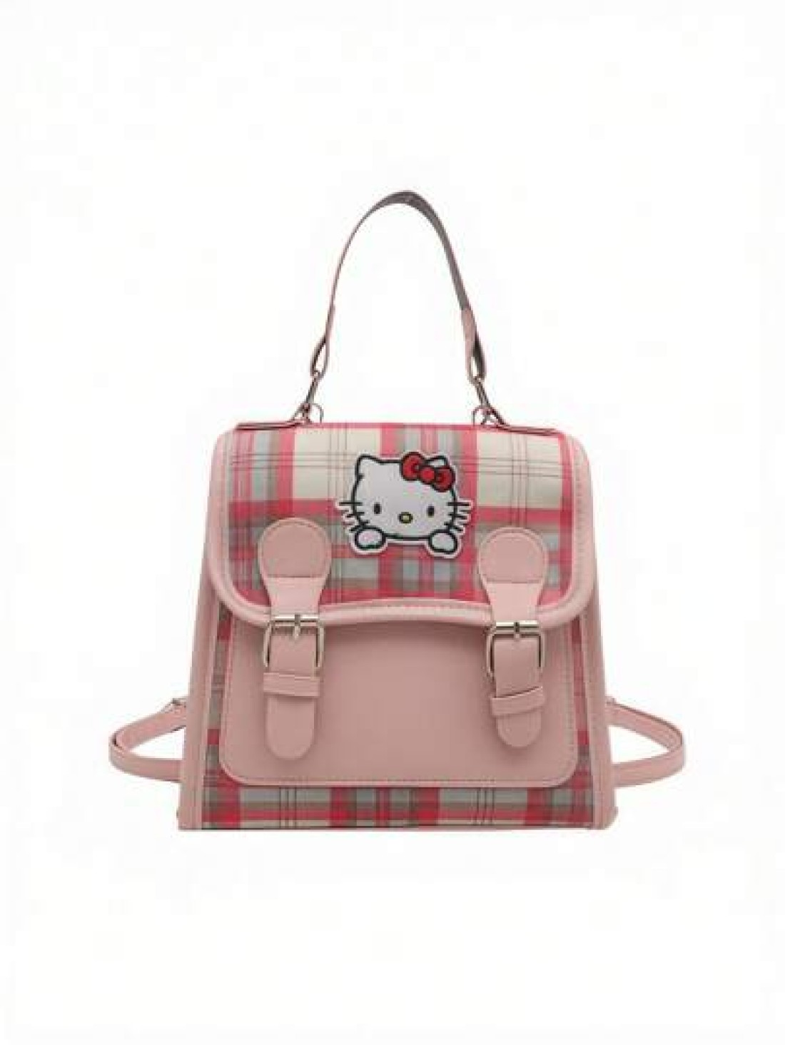 Sanrio 1pc Sanrio Cute Cartoon Anime KT Cat Bag Large Capacity Outdoor Storage Three Way Handbag Shoulder Bag Girls Bag Children s Bag Children s Backpack Suitable For Summer Travel Christmas Thanksgi