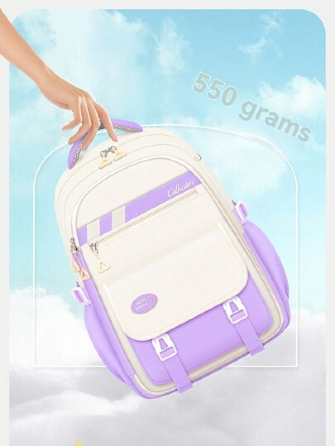 New Children s Schoolbag For Primary Students 6 12 Years Old Girls Shoulders Backpack 1 6 Grades Multi Color Cute Waterproof Lightweight Girls Large Capacity Children s Bag