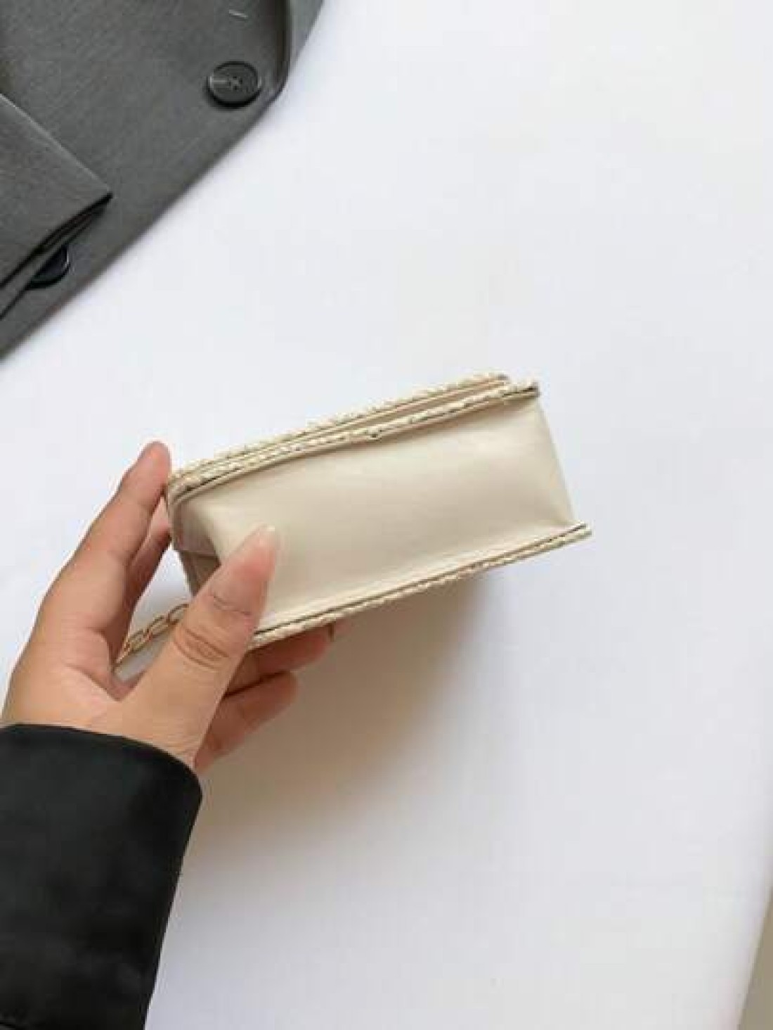 Stylish Woven Fashion Minimalist Small Square Shoulder Crossbody Bag For Girls Casual