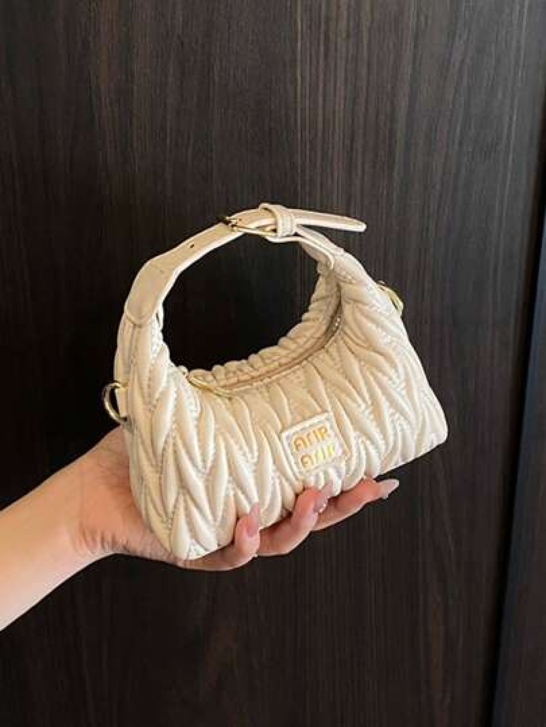New Mini Embroidered Letter Wristlet Purse Fashionable Small Clutch Wallet For Cosmetics Evening Party Coin Pouch Crossbody Bag