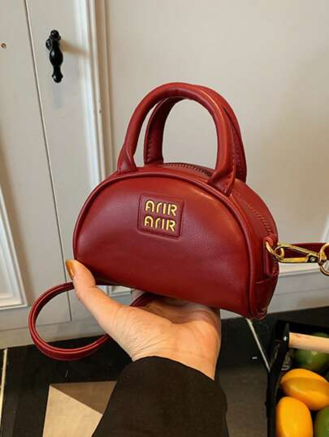 New Mini Tote Bag With Print Solid Color Ultrasmall Crossbody Bag Mini Evening Clutch Makeup Bag Key Bag Handbag