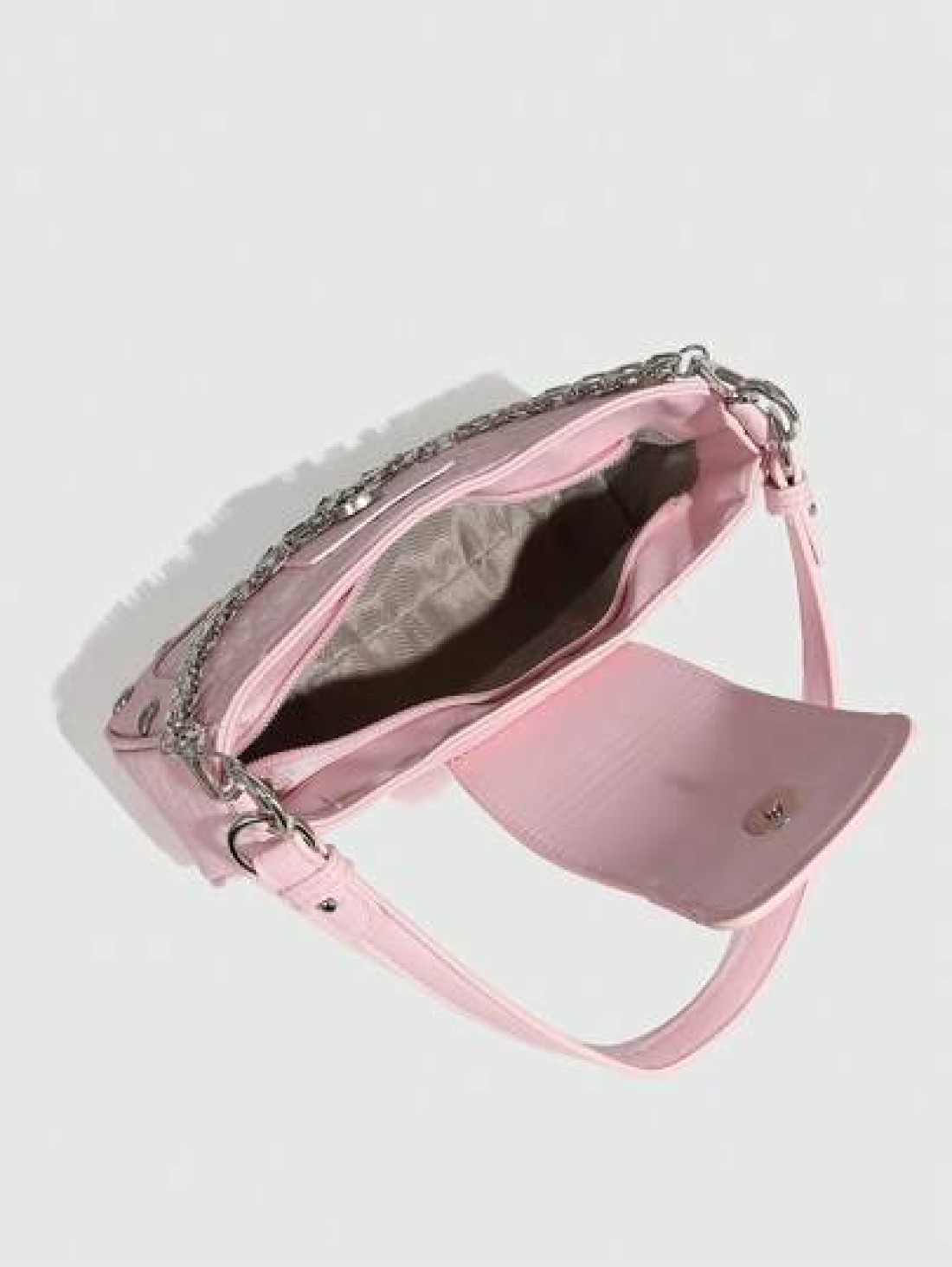 Fashion Y2k Style Women Shoulder Bag With Three Straps Water Resistant Handheld Or Cross Body PU Leather Bag Casual Love Shaped Bag For Various Occasions Including Females Girls Students Young Profess