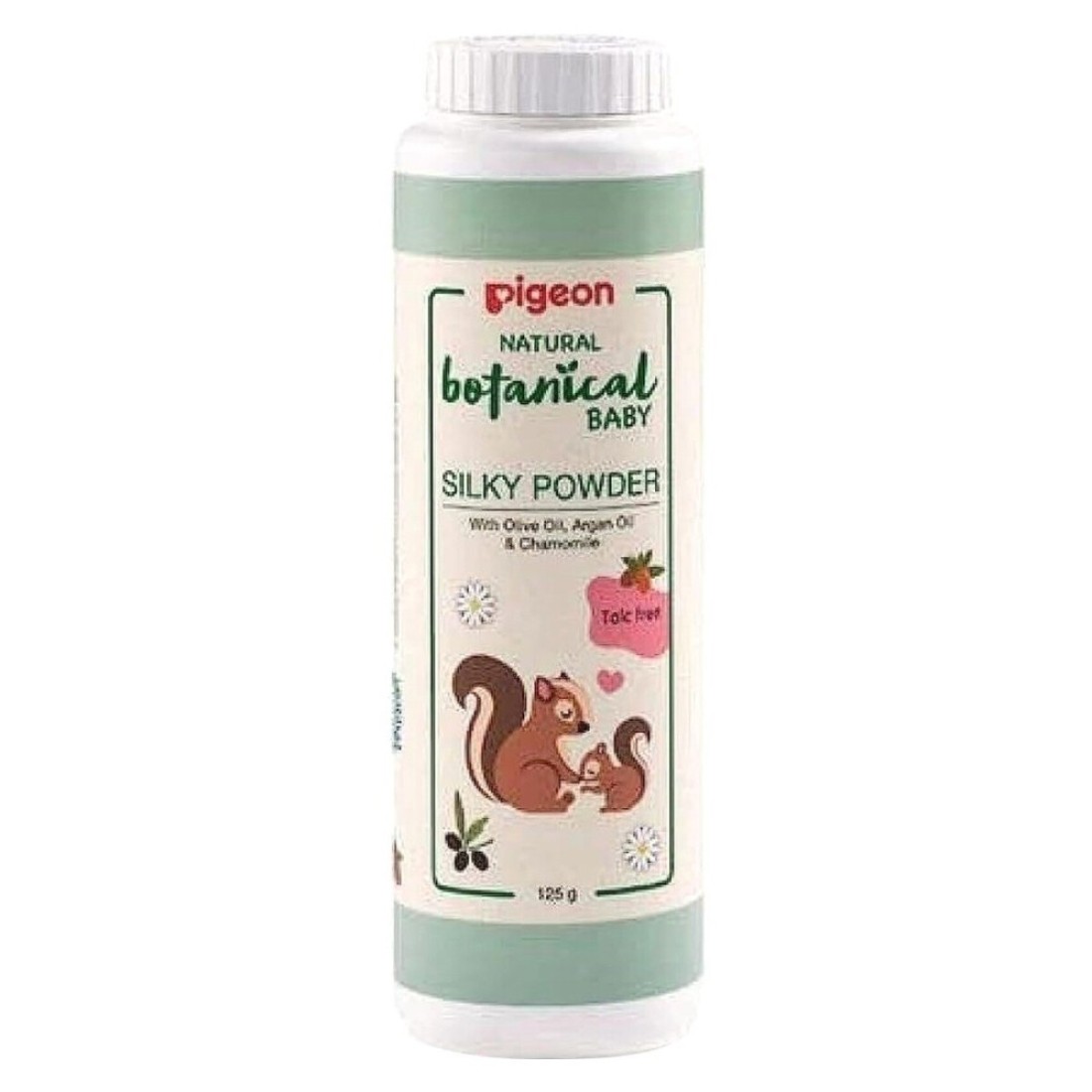 PIGEON NATURAL BOTANICAL BABY SILKY POWDER 125G
