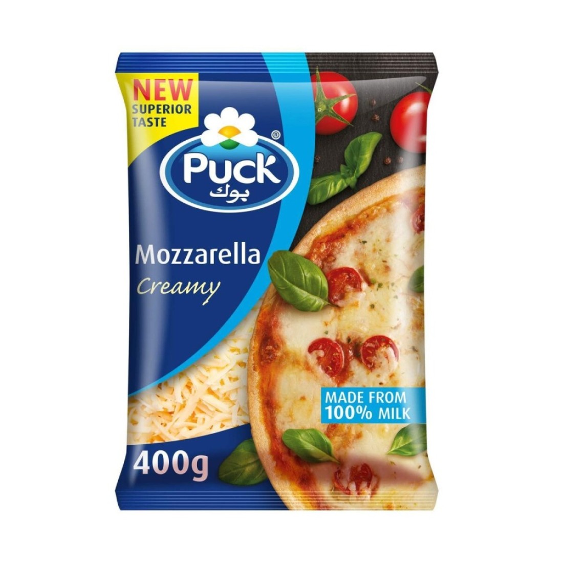 PUCK SHARDDED MOZERALLA 400GM
