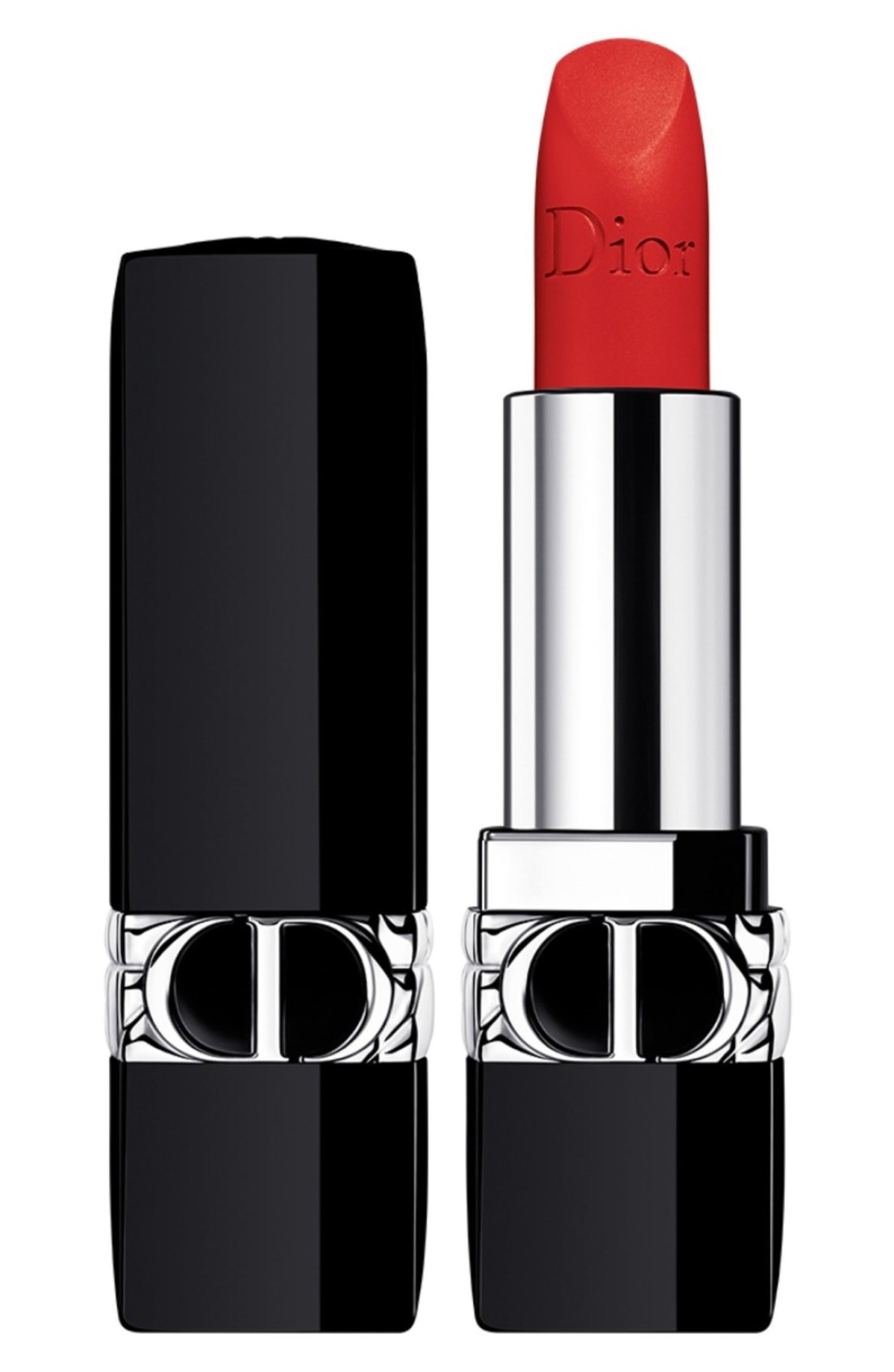 DIOR ROUGE DIOR BRILLANT 888 STRONG RED MATTE LIPSTICK 3.5g