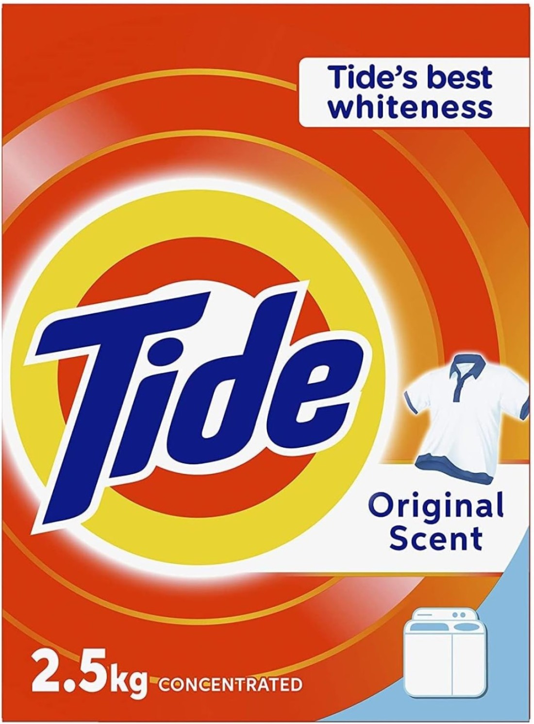 TIDE DETERGENT ORGINAL 2.5KG 1X2.5KG
