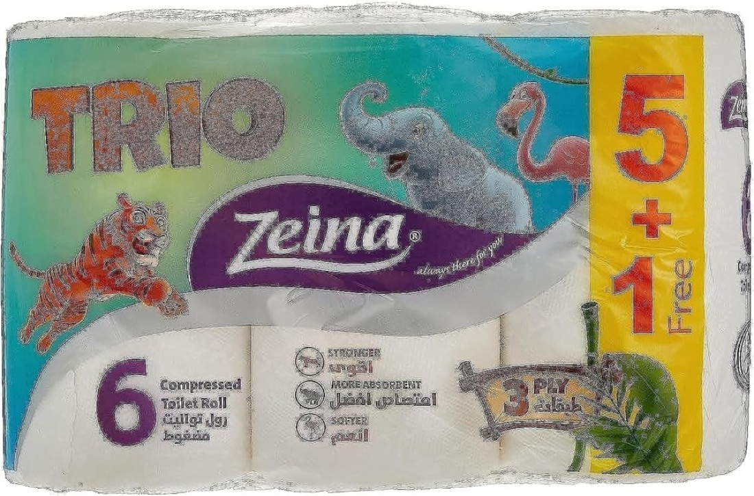 ZEINA TOILET TRIO 6ROLL