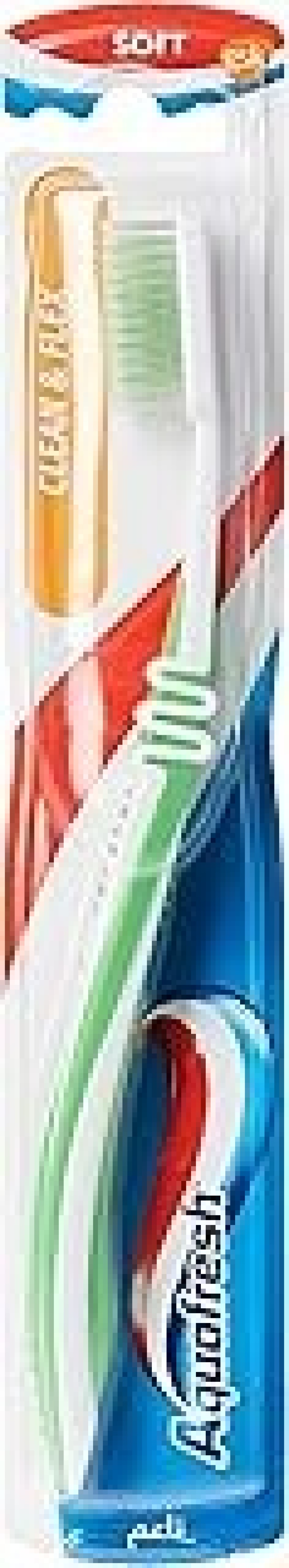 فرشاة أسنان أكوافريش تنظيف ومرونة، ناعم، يدوي، طفل، متعدد الألوان