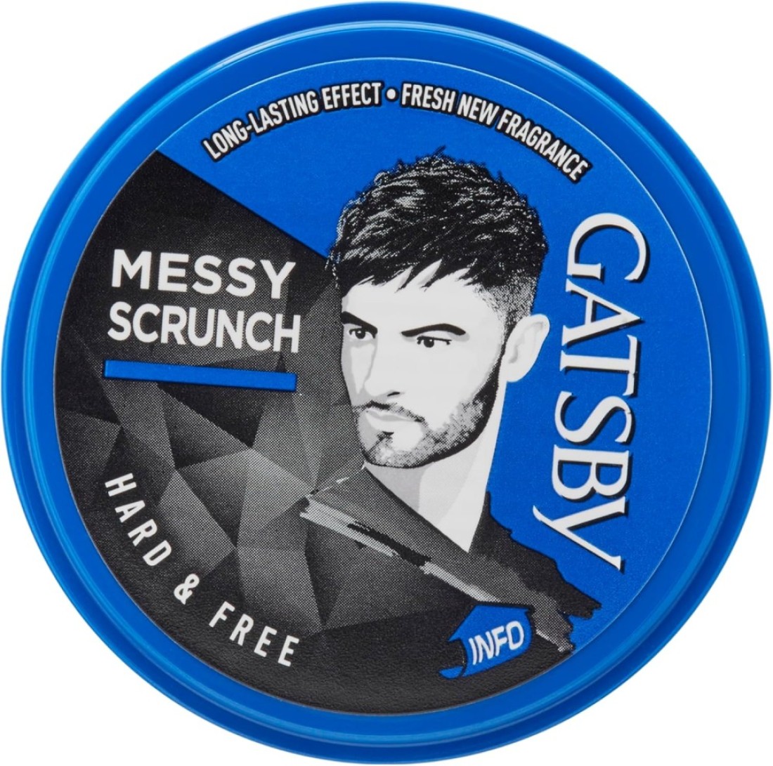 GTSBY GEL HAIR WAX BRITISH HRD FREE 75GM