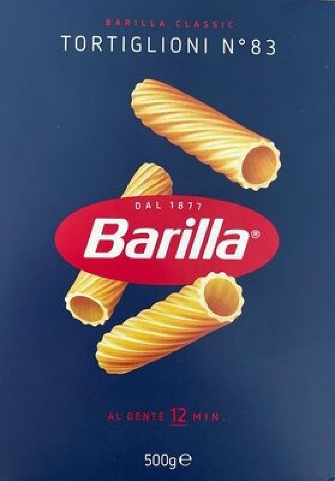 BARILLA TORTIGLIONI 500GM