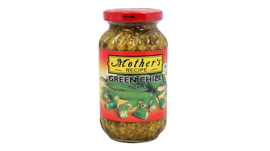 MOTHERS'S RECIPE GREEN CHILLI PICKLE 300GM