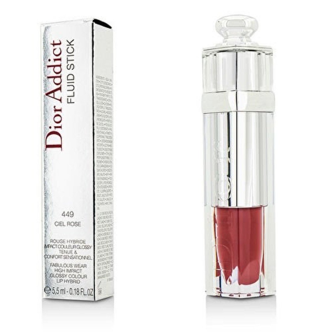 DIOR DIOR ADDICT FLUID STICK LIP INK 449 CIEL ROSE 5.5ml