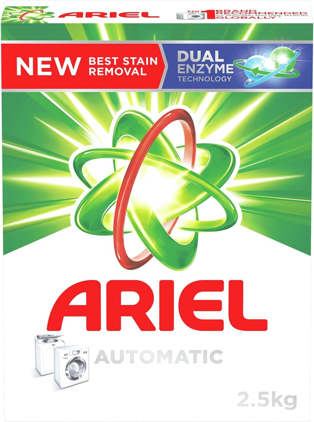 Ariel Automatic Laundry Powder Detergent Original Scent, 2.5 Kg