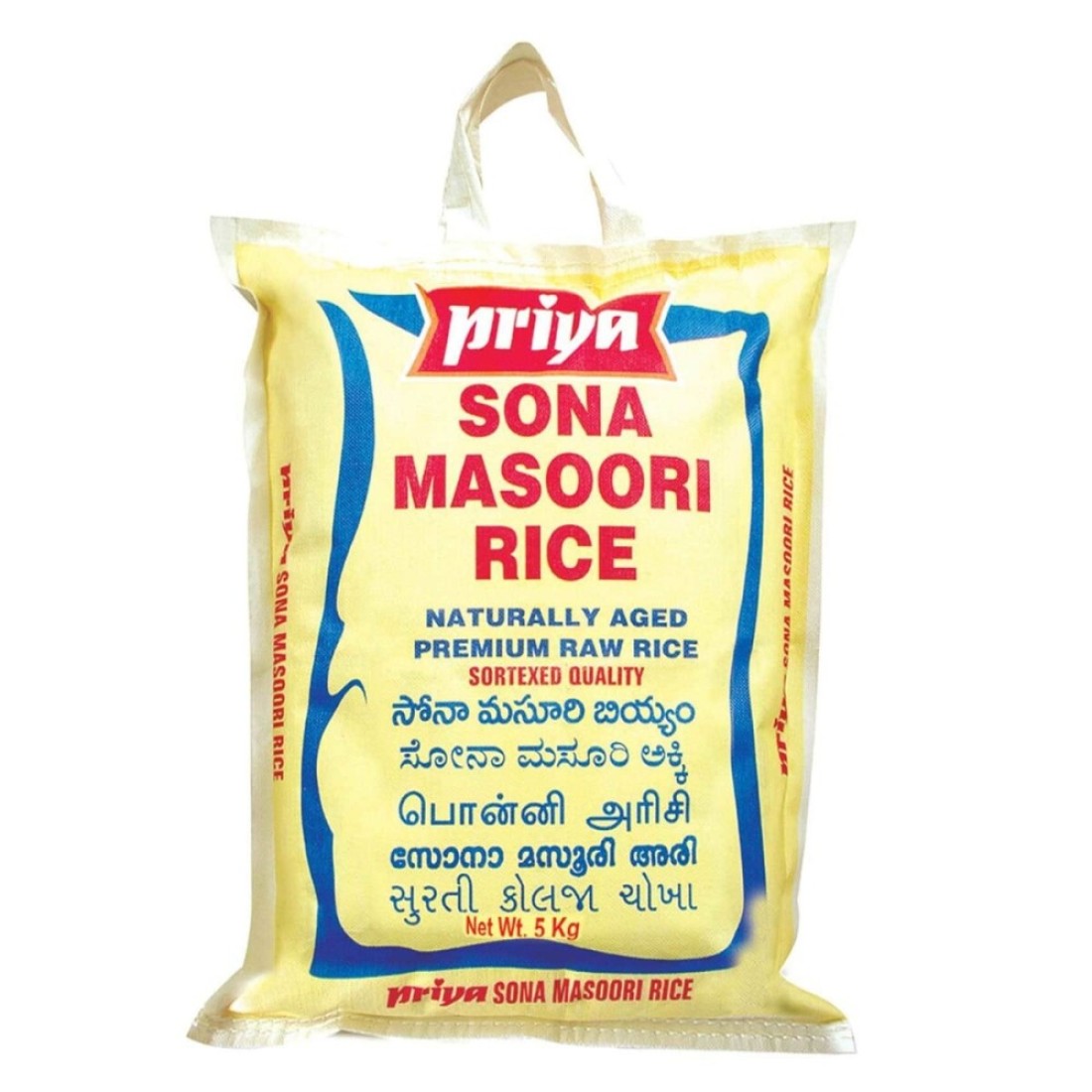 PRIYA SONA MASOORI PONNI RICE 5KG