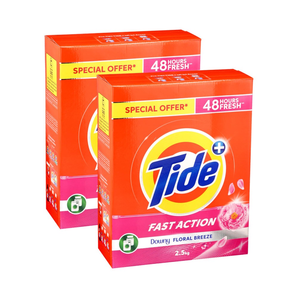 TIDE FAST ACTION DOWNY FLORAL 2.5KG