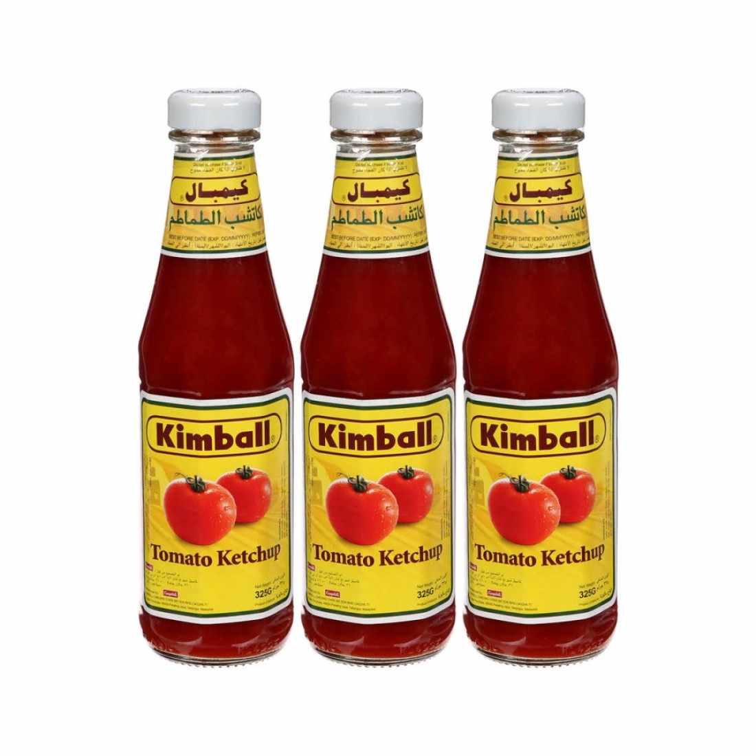 KIMBALL TOMATO KETCHUP VALUE PACK 3X325G