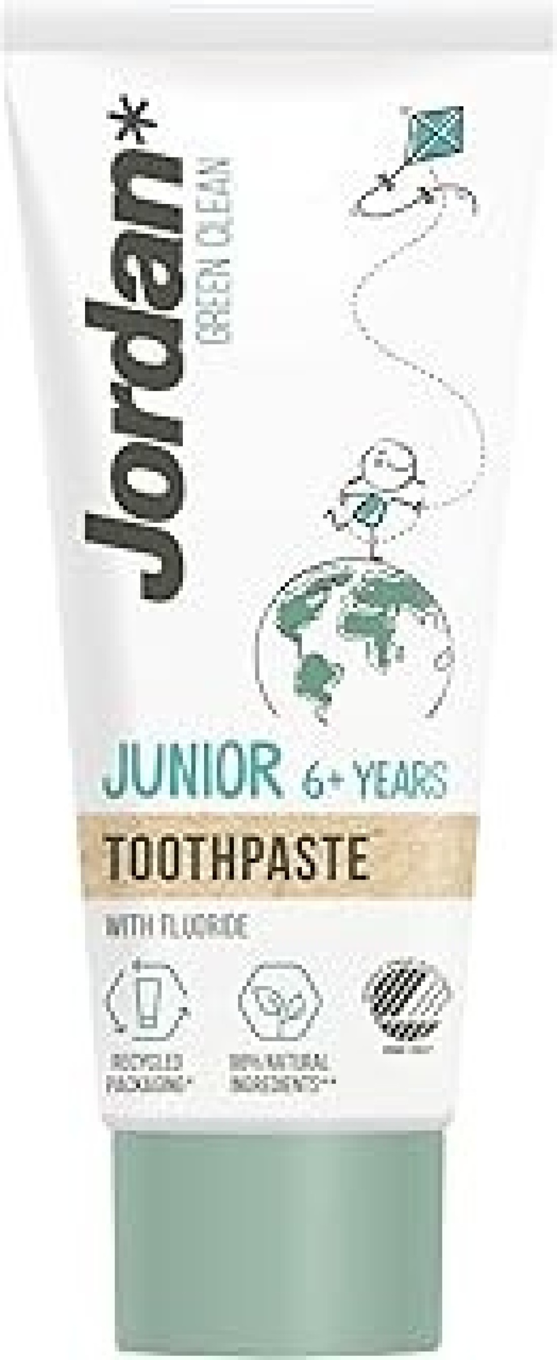 JORDAN GREEN CLEAN JUNIOR T P 50ML 6YS