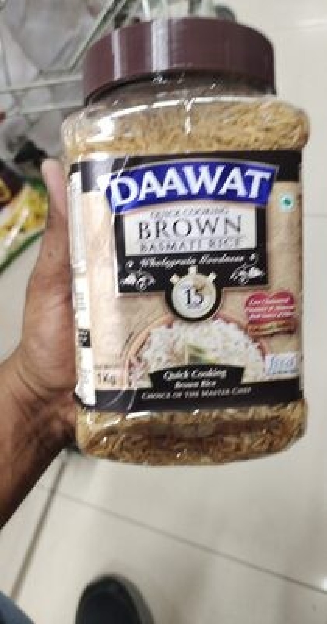 DAAWAT FAST COOKING BROWN RICE 1KG