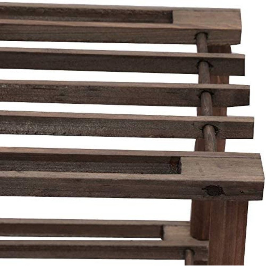 Feelings 4 Layer Wooden Shoe Rack Brwon
