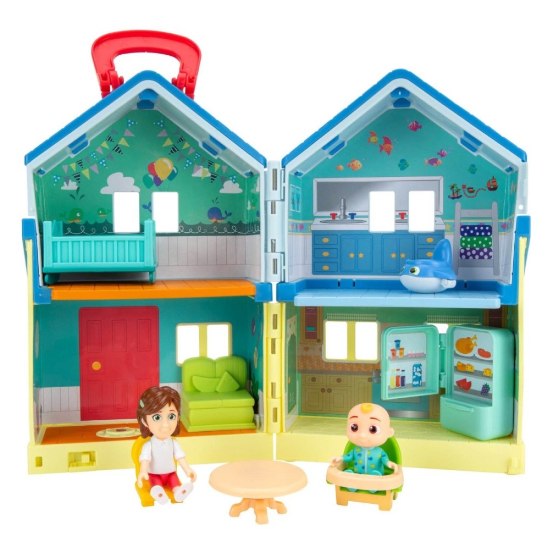 CoComelon Deluxe Family House Playset Multicolour
