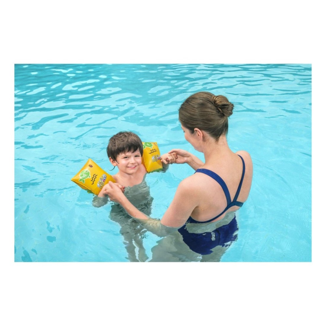 Bestway Swim Safe Armband Step C Yellow 25x15cm