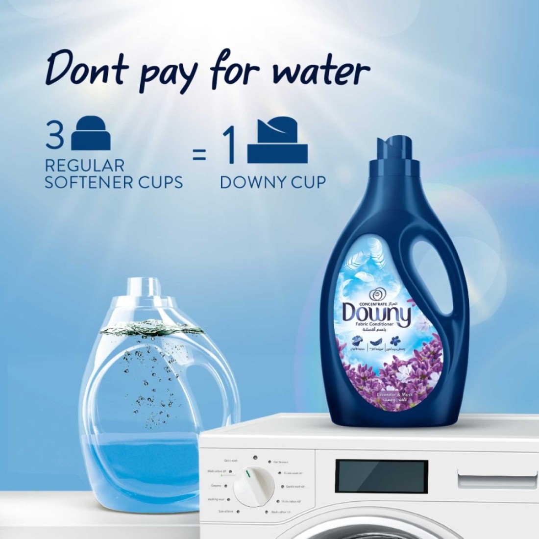 Downy Fabric Conditioner Concentrate Lavender and Musk 2L