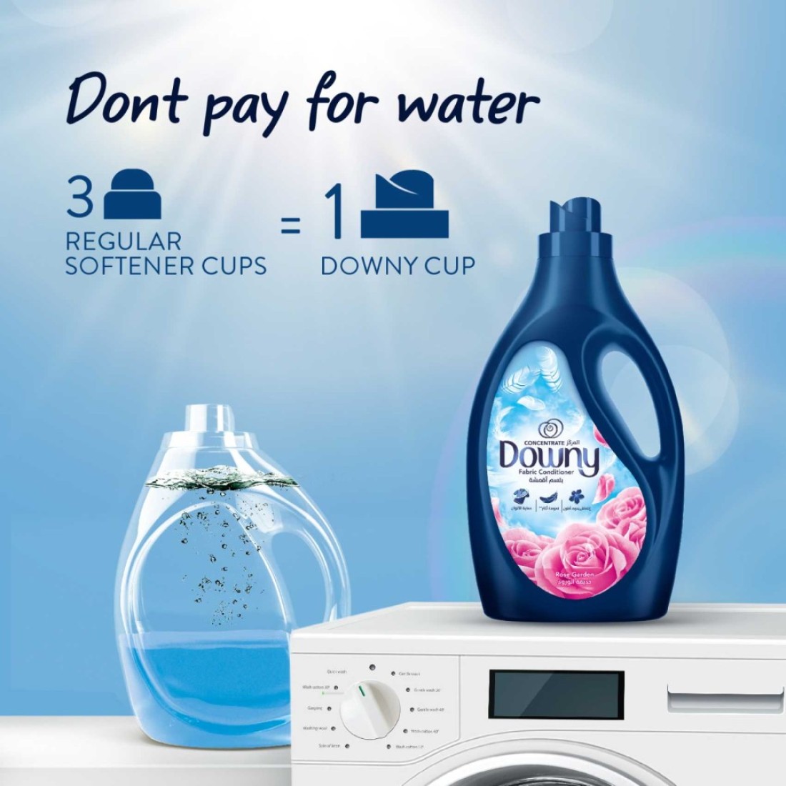 Downy Fabric Conditioner Concentrate Rose Garden 2L
