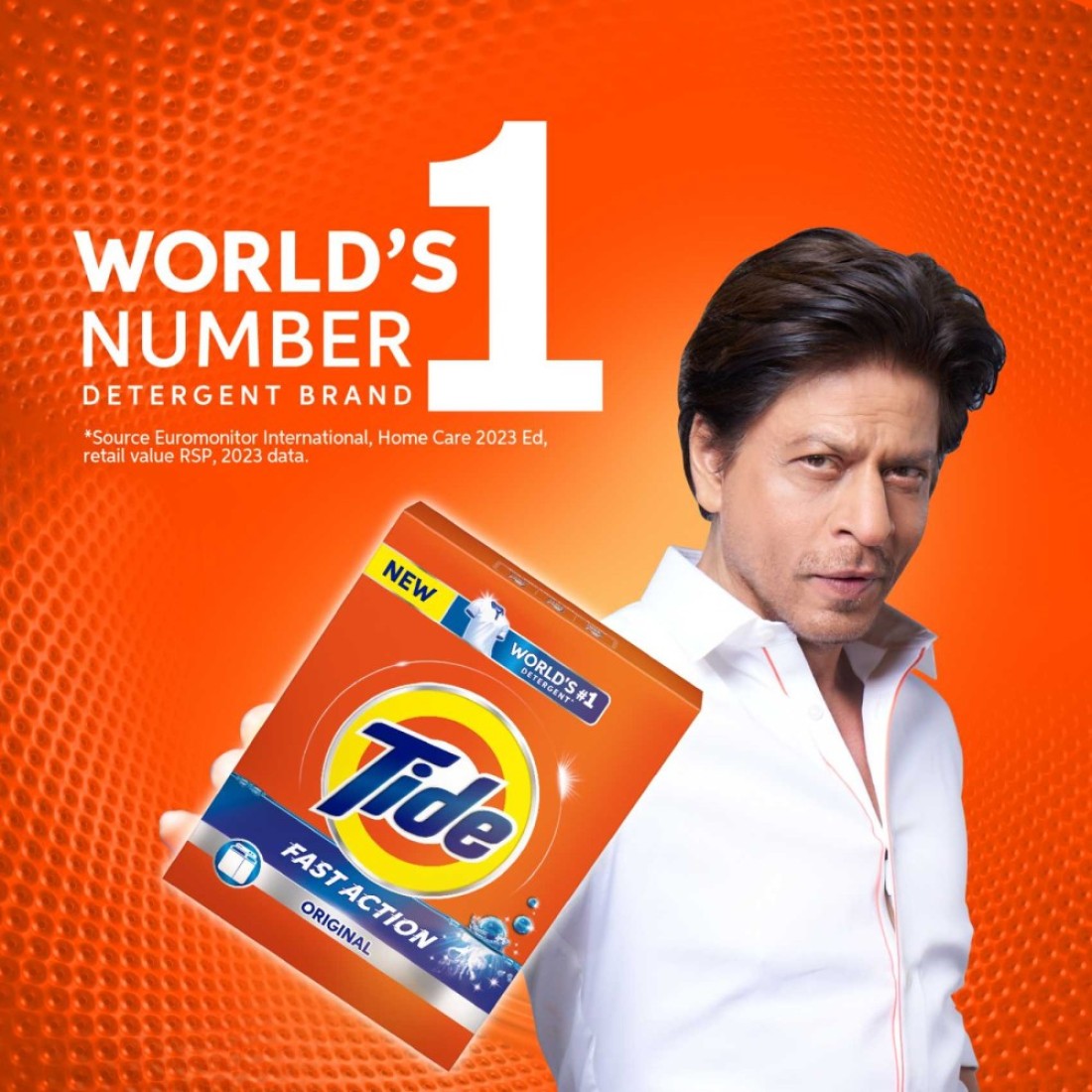 Tide Automatic Detergent Powder Megabox Original 7.5kg Pack of 2