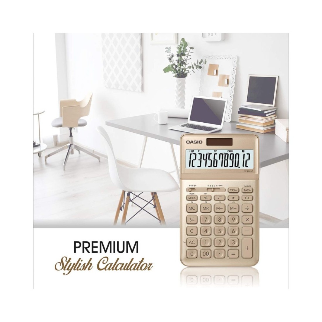 Casio Premium And Stylish Desktop Calculator JW-200SC