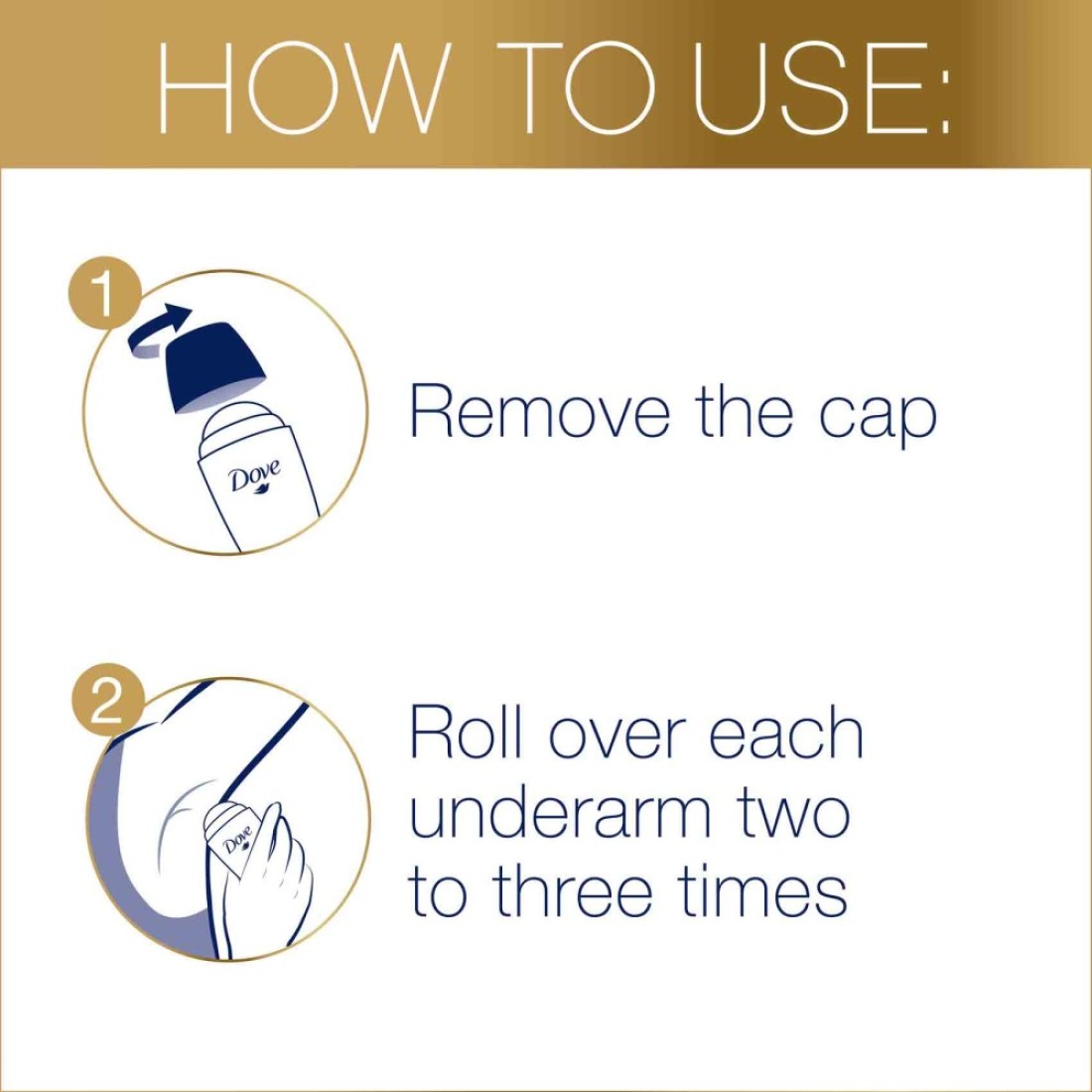 Dove Women Antiperspirant Deodorant Roll-On Original 50ml